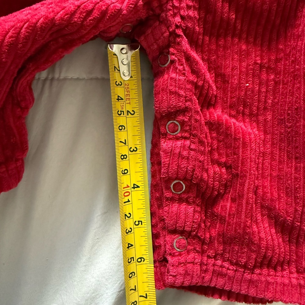 ✨GAP Red Corduroy Overalls - Picture 8 of 9